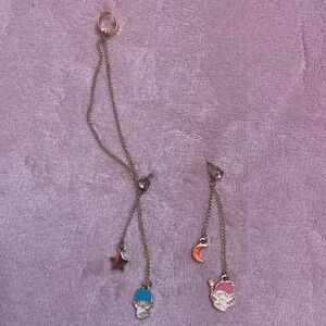 Hot Topic Sanrio Little Twin Stars moon star ⭐️ 🌙